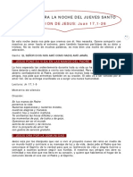Fi1oracion para La Noche Del Jueves Santo PDF