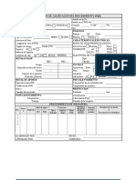 PQR Certificado de Calificacion Del Procedimiento (PQR)