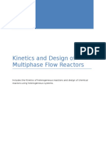 Kinetics and Design of Multiphase Flow Reactors