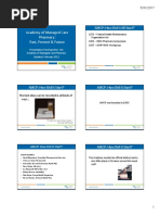 Academy of Managed Care Pharmacy Past Present Future SLIDES