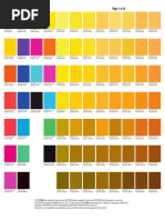 Paleta de Colores CMYK para Imprimir | PDF