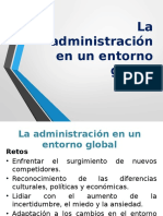 Administración Clase 05 La Administración y El Entorno Global