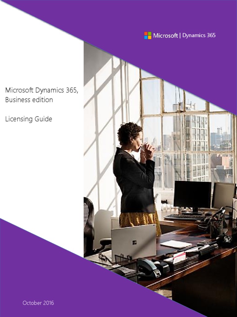 Dynamics 365 Business Edition Licensing Guide PDF | PDF | Microsoft ...