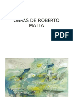 Obras de Roberto Matta