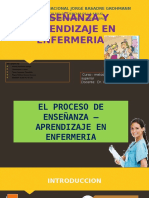 Enseñanza y Aprendizaje en Enfermeria 1