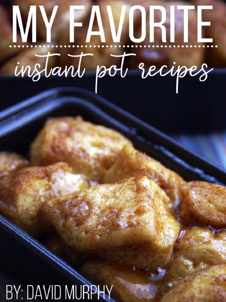 Free Instant Pot Pressure Cooker Cookbook PDF Teaspoon Dough