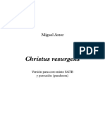 Christus Resurgens SATB - Full Score PDF