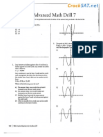 SAT Passport to Advanced Math Practice Test 7