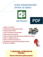 Planificación Programación y Control de Obras - Sesion 01