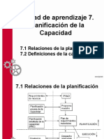 Unidad de Aprendizaje 7. Planificación de Capacidad.