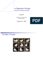 The Pigeonhole Principle: Simple But Immensely Powerful