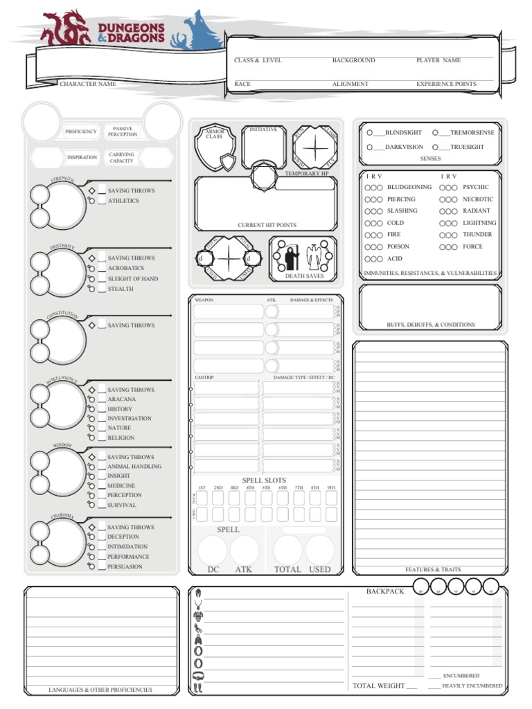5e Revamped Overview PDF Role Playing Games Role Playing