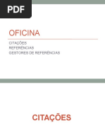 Oficina Citação Referências