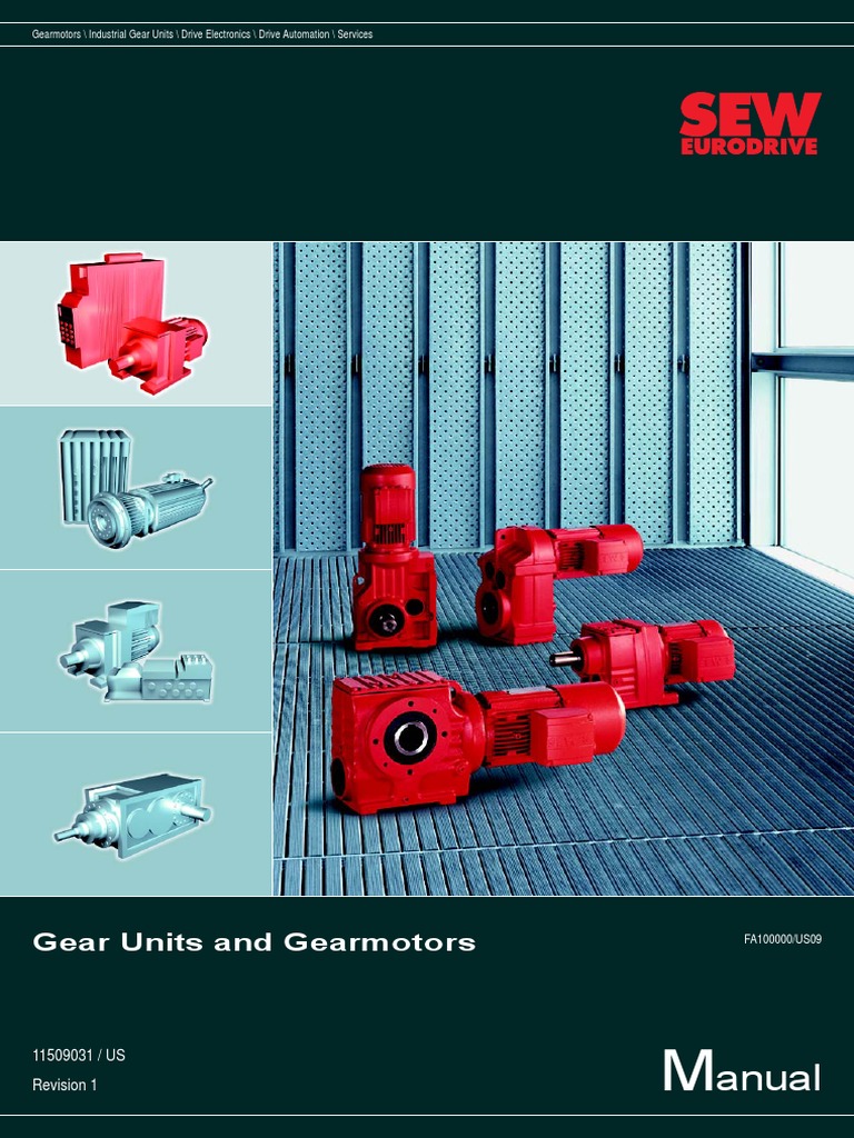 sew eurodrive gearbox manual