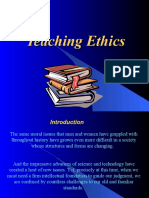 Teaching Ethics 1