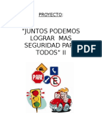 PROYECTO Seguridad Vial