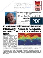 ISFD N34 Cambio Climatico - H. Miguel 27-9-16
