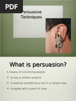 A.F.O.R.E.S.T. Persuasive Techniques Guide | PDF | Self-Improvement