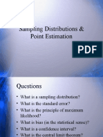 Sampling Distributions
