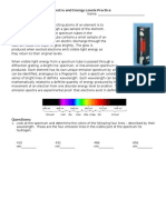 Practice Emission Spectra