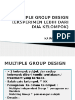 Multiple Group Design1