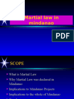 Martial Law in Mindanao
