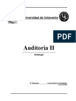 Antologia Auditoria II 6to Semestre Contaduria