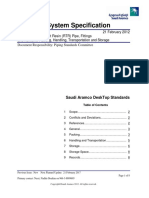 01-SAMSS-049 Reinforced Thermoset Resin (RTR) Pipe, Fittings and Adhesive Packing, Handling, Transportation and Storage 21-FEB-2012 PDF