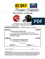 2010 CrossTown Classic Football