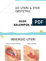Inversio Uteri & Syok Obstetric