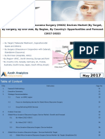 Global Micro-Invasive Glaucoma Surgery (MIGS) Devices Market: Opportunities and Forecast (2017-2022) - Azoth Analytics