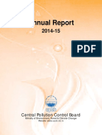 CPCB Annual Report 2014-15 Highlights Key Pollution Data