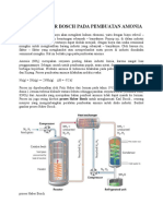 Proses Haber Bosch Pada Pembuatan Amonia