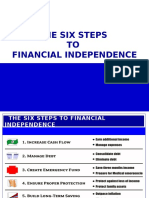 The Six Steps To Financial Independence