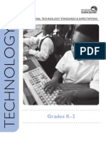 Grades K-2: Educational Technology Standards & Expectations