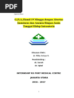 Download Case Abortus Imminens by MilkaAnisyaNorasiya SN350050214 doc pdf