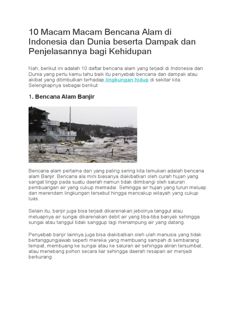 9000 Gambar Fenomena Alam Beserta Penjelasannya Infobaru
