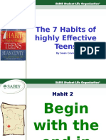 Habit 2 - Begin With The End in Mind