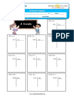 Ficha de Trabalho - A Divisão PDF