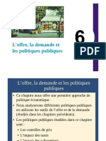 CH06 - L'Offre La Demande Et Les Politiques Publiques