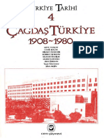 4-Cem Yayinevi - Turkiye Tarihi Cilt 4 Caqdas Turkiye 1908-1980