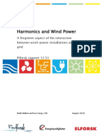 Wind power harmonic distortion and its interaction with the grid