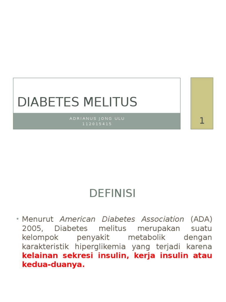 Diabetesmellitus Definition Types Symptoms