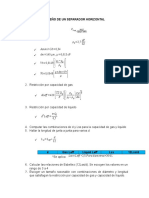 Pasos para El Diseño de Un Separador Horizontal