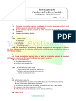 1.4 Diversidade Dos Animais Reprodução Ficha Trabalho 1 Soluções