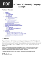 LPC17xx ARM Cortex M3 Assembly Language Example