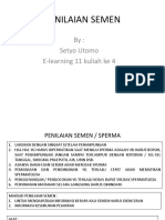 Penilaian Semen, Elerning 1 Klas 11