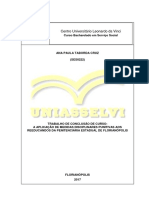 Medidas disciplinares na penitenciária de Florianópolis