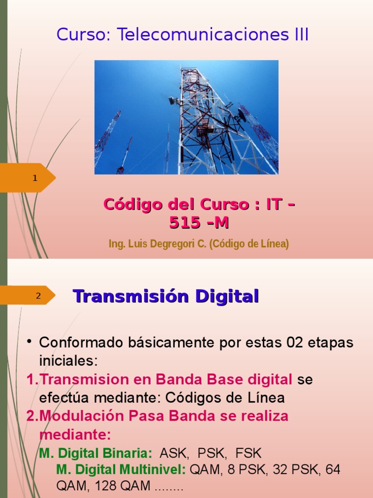 Codificación Digital en Telecomunicaciones | PDF | Módem | Poco