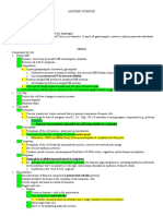 Anatomic Sciences Nuggets